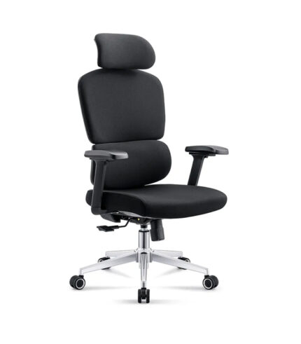 Manager Ergonomic Task Chair – A12 (Orange, Green, Black)