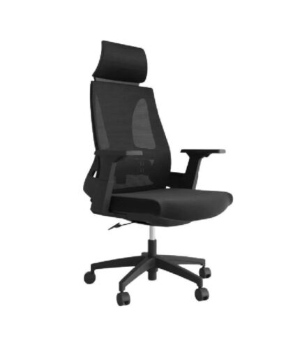 Executive Mesh Chair with Headrest (A3903-1-Black)